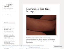 Tablet Screenshot of le-corps-des-femmes.com
